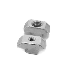 DFH ダイスシンキング亜鉛青鋼TナットM4 M5 M6 M8スプリングスロット10ハードウェアアルミプロファイルサプライヤーTナット - Product Image 6