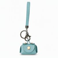 Mini porte-monnaie porte-clés, jolie pochette, breloque de sac, petite étui pour écouteurs, porte-clés, porte-monnaie, dragonne de protection confortable