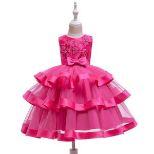 Stile elegante torta da principessa abiti da sera <span class=keywords><strong>per</strong></span> le ragazze di 10 anni di champagne abito di compleanno <span class=keywords><strong>per</strong></span> bambina festa fancy kid abiti da ballo - Product Image 2