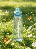 Bouteille d'eau sans sucre, anti-fuite, parfumée, à boire directement, très vendue, pour adultes, sport, maison, randonnée, école, saut