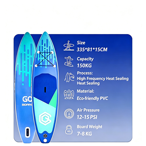 Planche de paddle gonflable personnalisée, Premium avec bandes en PVC renforcées, matériau PVC écologique pour les sports nautiques - Product Image 2