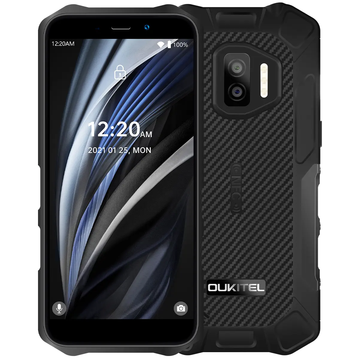 Global OUKITEL WP12 Pro IP68 Waterproof light weight Rugged Smartphone 4G Android 11 5.5'' HD+ 4000mAh Mobile NFC cell phones