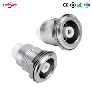 Connettore a Mezzaluna Personalizzato ERA Maschio/Femmina Circolare 1 PIN Push-Pull Autobloccante Serie S Connettore Coassiale Compatibile con LEMO - Product Image 2