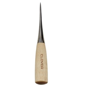Clover Japanese Handmade Wood And Steel Awl 50mm Length Tip Shape For Carpentry <b>Leather</b> Punch <b>Tools</b> - Product Image 1