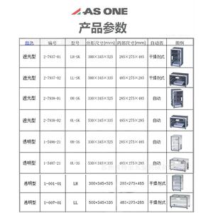 กล่องดูดความชื้นอัตโนมัติ ASONE รุ่น 1-001-01 กล่องเก็บของในห้องปฏิบัติการแบบใสป้องกันฝุ่น - Product Image 3