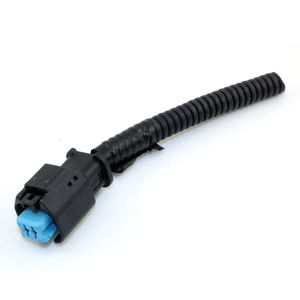 Perakitan kabel kustom bohlam kualitas terbaik 2 Pin otomotif steker ekor babi konektor mobil konektor EV Harness kawat - Product Image 4