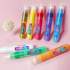 Marqueur de peinture acrylique <span class=keywords><strong>Posca</strong></span>, pointe biseautée large, vert fluorescent - Product Image 4