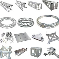 Escenario de armadura de aleación de aluminio para actuaciones al aire libre Reya Buckle Frame Line Array Sound Lighting para MARCO DE FONDO