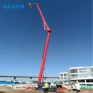 Наружный самоходный гусеничный подъемник с 360 градусов вращающаяся стреловая воздушная Рабочая платформа - Product Image 4