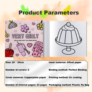<span class=keywords><strong>Libro</strong></span> da Colorare con Disegni Audaci e Carini in Stile Kawaii a Linee Spesse, con Pagine in Carta per Adolescenti e Adulti - Regalo Rilassante Anti-Stress - Product Image 2