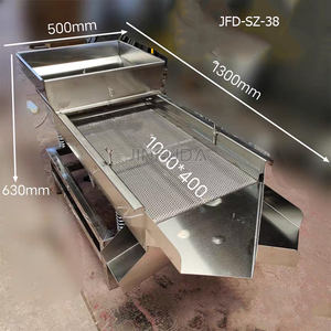 Máquina eléctrica de tamiz de alimentos de acero inoxidable Máquina de tamizado de partículas Máquina de pantalla vibratoria - Product Image 3