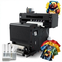 A1 600mm Digitale DTF Pet Film Printer T-Shirt Textielprintmachine Automatisch 24 inch Dubbele Printkop Nieuw Merk