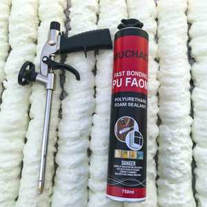 Espuma de Poliuretano <span class=keywords><strong>MU</strong></span> CHAO A22 con Certificación CE, Precio Directo de Fábrica, Entrega Rápida, para Puertas y Ventanas - Product Image 4