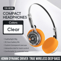 Headphone Gaming Nirkabel Over-Ear Berkualitas Tinggi Pabrik OEM, Driver Dinamis 6.0 untuk Peredam Kebisingan ENC 6.0, Sentuh