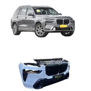 Vente chaude de pièces d'occasion de haute qualité pour BMW <span class=keywords><strong>X7</strong></span> G07 24 pare-chocs avant et capot de calandre Kit d'extrémité avant de nez de voiture d'origine - Product Image 1