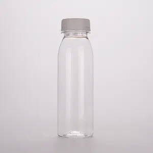 250ml tek kullanımlık sıkacağı içecek suyu süt plastik su şişesi