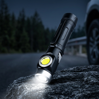 Senter LED Multifungsi Z19 Dual-Light (Versi Paduan Aluminium)