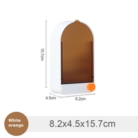Nouveau design de voyage écologique support mural suspendu avec couvercle et crochet petite boîte à savon pour salle de bain