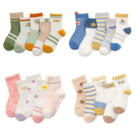 Thin Mesh Short Tube Socks for Children