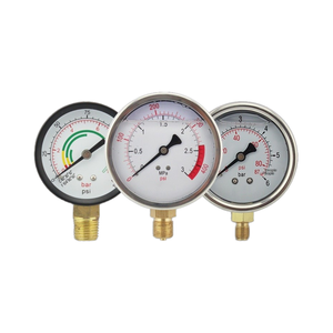 Manomètre en laiton 0-230 Psi 0-16 Bar DN15 Filetage 1/2 pouce Accessoire durable pour équipement de lutte contre l'incendie - Product Image 6