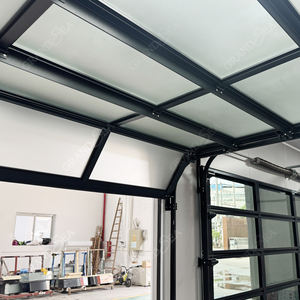 Porte de <span class=keywords><strong>garage</strong></span> sectionnelle automatique Porte de <span class=keywords><strong>garage</strong></span> en verre <span class=keywords><strong>Portail</strong></span> moderne Portes de <span class=keywords><strong>garage</strong></span> isolées avec fenêtre transparente - Product Image 3