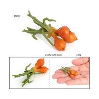 Figurines réalistes de modèle de légumes chou, carotte, oignon, épinard, maïs, babeurre, soja jouets éducatifs d'apprentissage cognitif
