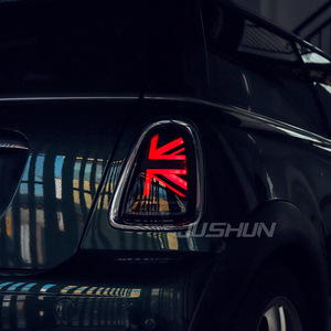 Conjunto de Luces Traseras LED Mini R56 Estilo Union Jack para Modelos 2007-2013 en Color Negro y Rojo - Product Image 1
