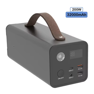 Damao 32000mAh <b>Solar</b> Emergency <b>Generator</b> Power Bank Outdoor Camping Mobile Power Supply 220V 110V 200W Portable Power Station - Product Image 2