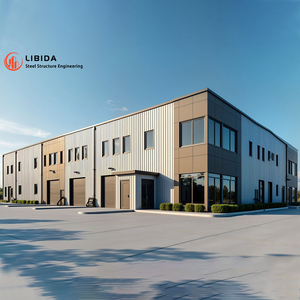 Arquitectura Moderna de Estructura de Acero de Alta Gama, Integrando Estética y Practicidad en una Construcción Unificada - Product Image 2