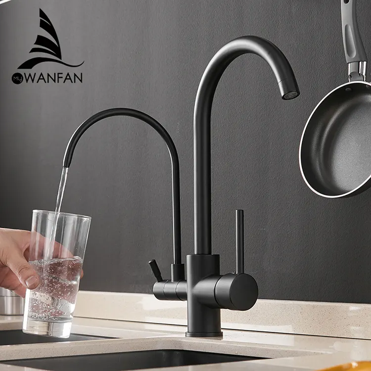 0176lL Torneira De Cozinha Mixer Tap 360 RotationとWater Purification蛇口水道水フィルター、Filter Kitchen Faucets