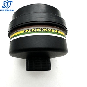 Cartouches de port d'hydratation A2B2E2K2P3 caoutchouc chlorobutyle caoutchouc RD40 CBRN masque respiratoire complet - Product Image 3