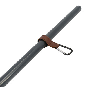 Crochet de poussette pour bébé, crochet de sac en alliage d'aluminium, anneau en D noir et marron pour usage extérieur - Product Image 4