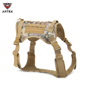 Harnais tactique léger et professionnel pour chien, grande taille, système Molle réglable, pour l'entraînement et le travail en extérieur - Product Image 1