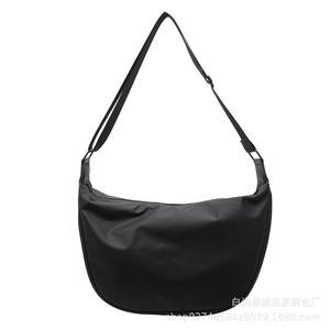 Bolso Bandolera Casual Pequeño para Hombre, Nuevo Modelo 2025, de Tela Oxford con Cristales, Estilo Dumpling - Product Image 5