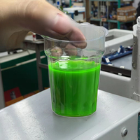 Solution antigel de colorant de colorant de liquide de refroidissement vert fluorescent à base d'eau pour les colorants textiles sous forme de poudre
