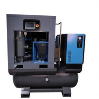 Compresseurs d'air portables lubrifiés refroidis par air 7,5-22 KW 8 bar -16 bar Quatre en un avec moteur et pompe 10 HP 20 HP 30 HP