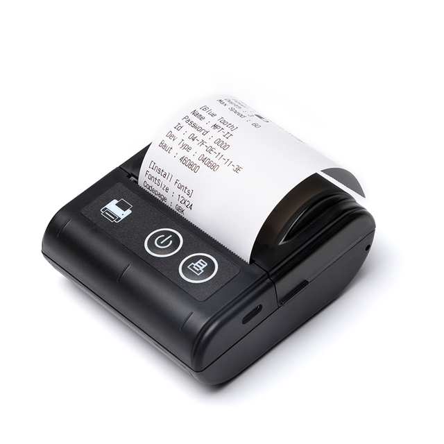 Hot Selling Cheap Price 58mm Mini MOBILE Portable Mobile Small BT/USB Thermal Receipt Printer Android&IOS for Restaurant 58BH2L
