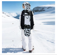 Sac à dos de voyage pour bottes de ski imperméable et personnalisable de 50 à 70 L, pouvant contenir un casque, un snowboard, une combinaison de ski et d'autres accessoires