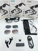 Lunettes de soleil intelligentes IA 2026 AIMB-G1 Max avec caméra IA intelligente 8MP, pour la photographie en extérieur et la traduction simultanée