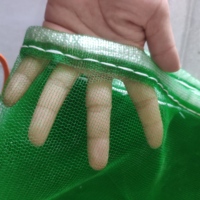 Hdpe Monofilament Fruits Protéger Bois De Chauffage Bûche Allumage Pomme De Terre Orange Dattier Protéger Maille Net Sac D'emballage En Plastique