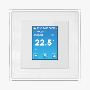 Termostato Intelligente per Casa con Controllo Temperatura per Riscaldamento e Raffreddamento, Sensore PM2.5 e Umidità, Controllo Vocale, 230V, Materiale ABS - Product Image 1