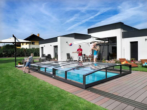 <span class=keywords><strong>Couverture</strong></span> de <span class=keywords><strong>piscine</strong></span> rétractable écologique <span class=keywords><strong>à</strong></span> commande <span class=keywords><strong>à</strong></span> distance, design moderne et <span class=keywords><strong>automatique</strong></span>, pour hôtel, villa, appartement, hall, parc - Product Image 4