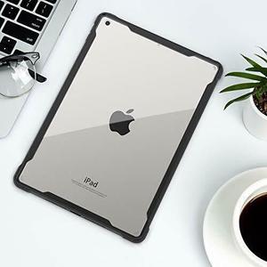 Étui pour <span class=keywords><strong>iPad</strong></span> <span class=keywords><strong>10</strong></span>.<span class=keywords><strong>2</strong></span> 7ème génération <span class=keywords><strong>2019</strong></span>, dos transparent, pare-chocs absorbant les chocs, étui de protection pour tablette - Product Image 1