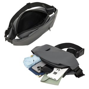 Nouveau sac de taille <span class=keywords><strong>pour</strong></span> hommes Sports de plein air sac à <span class=keywords><strong>bandoulière</strong></span> en PU léger et décontracté <span class=keywords><strong>pour</strong></span> le cyclisme et le fitness - Product Image 3
