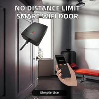 Smartdoor BA08 Moderne, sans limite de distance, contrôle par téléphone mobile WiFi, retour d'état de la porte en temps réel
