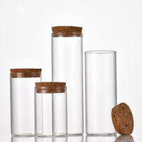 Vente en gros boîtes en verre transparent épaissi ménage carré couvert de bambou stockage en verre alimentaire scellé boîtes de qualité alimentaire
