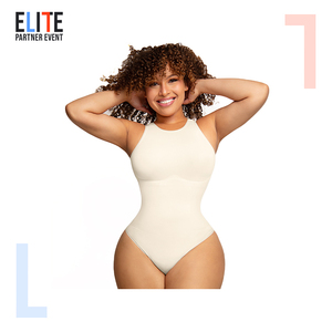 Mode <span class=keywords><strong>TIK</strong></span> <span class=keywords><strong>TOK</strong></span> <span class=keywords><strong>2023</strong></span> Body sculptant sans couture pour femme Haute compression Body sculptant Grande taille Body sculptant sans couture - Product Image 2