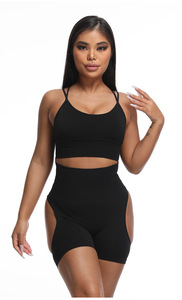 Faja Moldeadora de Cintura Alta, Body Reductor, Compresión Sin Costuras, Manga Corta, Talla Grande, Corsé, Braguitas de Encaje, Levanta Glúteos, Levanta Cadera - Product Image 5
