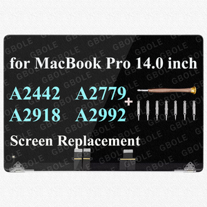 หน้าจอ GBOLE ใหม่สำหรับ MacBook Pro A2918/A2992/A2442/A2779 ขนาด 14 นิ้ว จอ LED LCD พร้อมชุดเปลี่ยนประกอบและกล้อง - Product Image 5