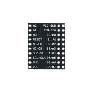 Xlw New Original mcp23017 16bit nối tiếp I/O mở rộng Board mô-đun Pin PCB IIC <span class=keywords><strong>I2C</strong></span> giao diện để GIPO chuyển đổi 25mA <span class=keywords><strong>Arduino</strong></span> - Product Image 4